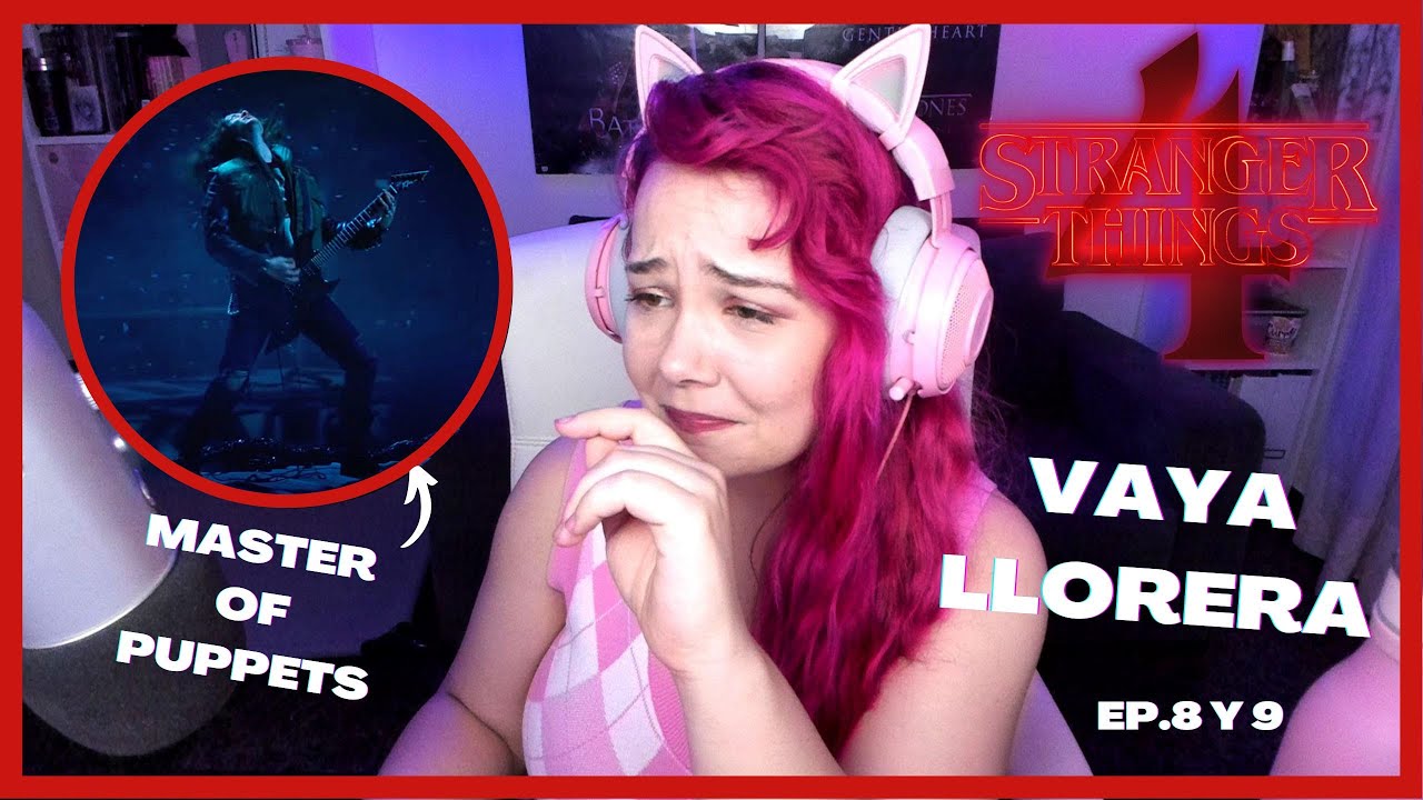 😰REACCIÓN😰STRANGER THINGS - Temporada 4 [ VOL.2 ] (FINAL) | Freya Stark