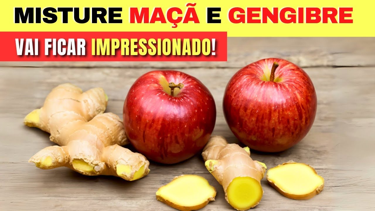 Misture MAÇÃ com GENGIBRE e FICARÁ IMPRESSIONADO - Use Assim! (Dicas e Receitas)