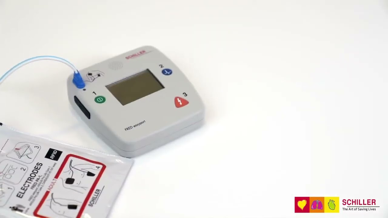 El primer desfibrilador de bolsillo del mundo - Fred Easy Port
