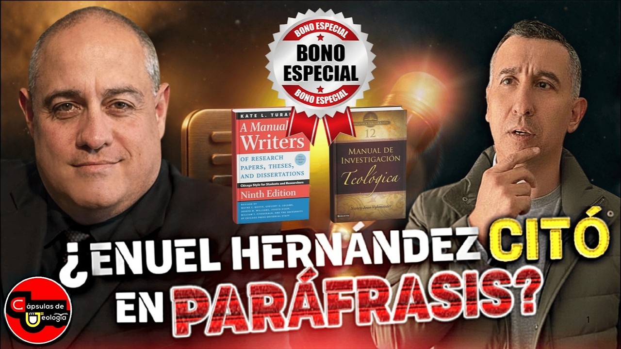 ¡𝐄𝐥💊𝐑𝐞𝐬𝐩𝐮𝐞𝐬𝐭𝐀𝐙𝐎💊! ¿Enuel Hernández citó en paráfrasisi?