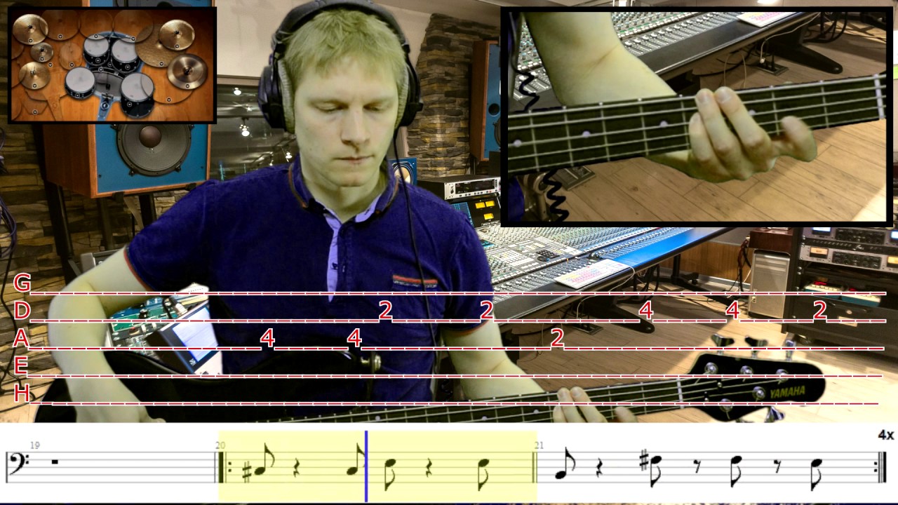 Lady Gaga  - Just Dance dass cover lesson tabs