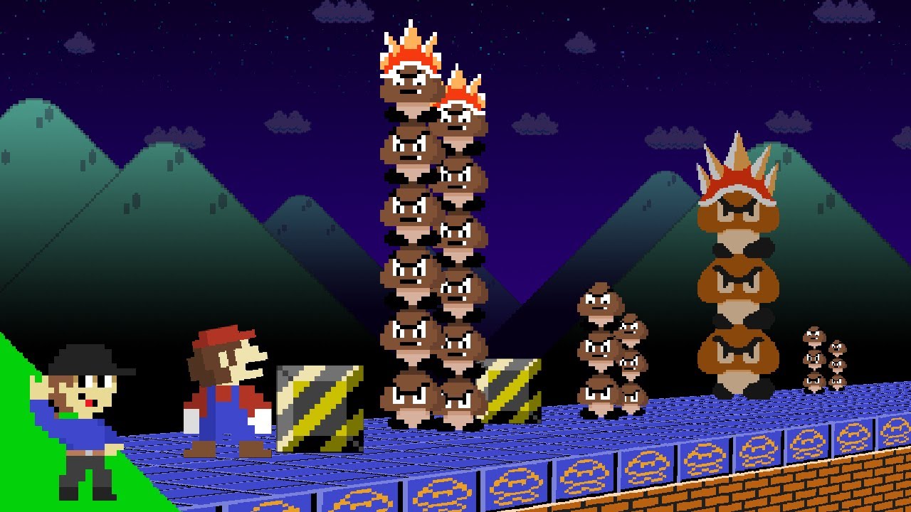 Level UP: Mario's Goomba Stacks Mayhem