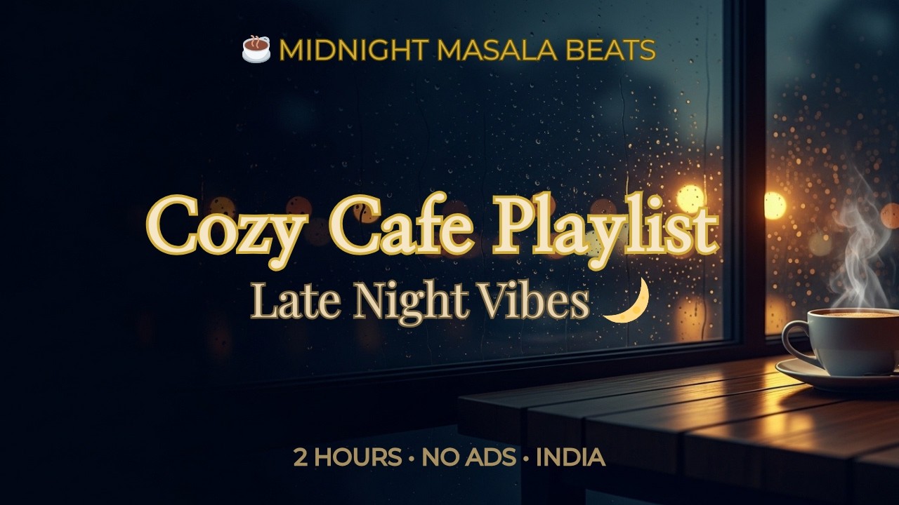 Rainy Night Cafe: Perfect Hinglish Study Beats