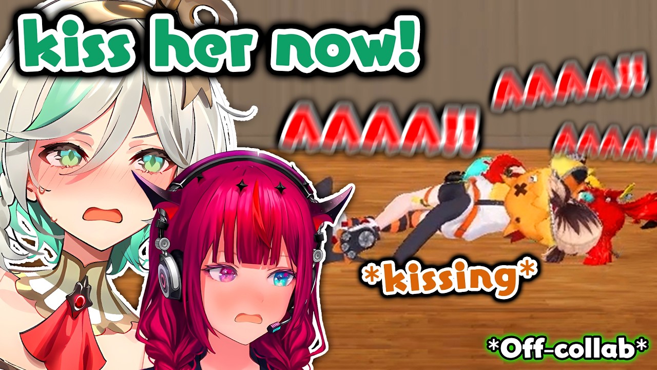 Gigi Lost Control and Suddenly Kissed Baelz Aggressively During Off-Collab
