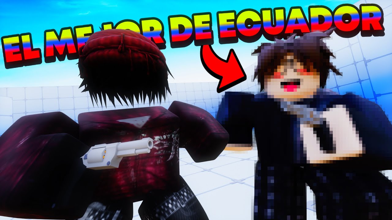 JUGANDO CON EL MEJOR DE ECUADOR ROBLOX RIVALS  🇪🇨