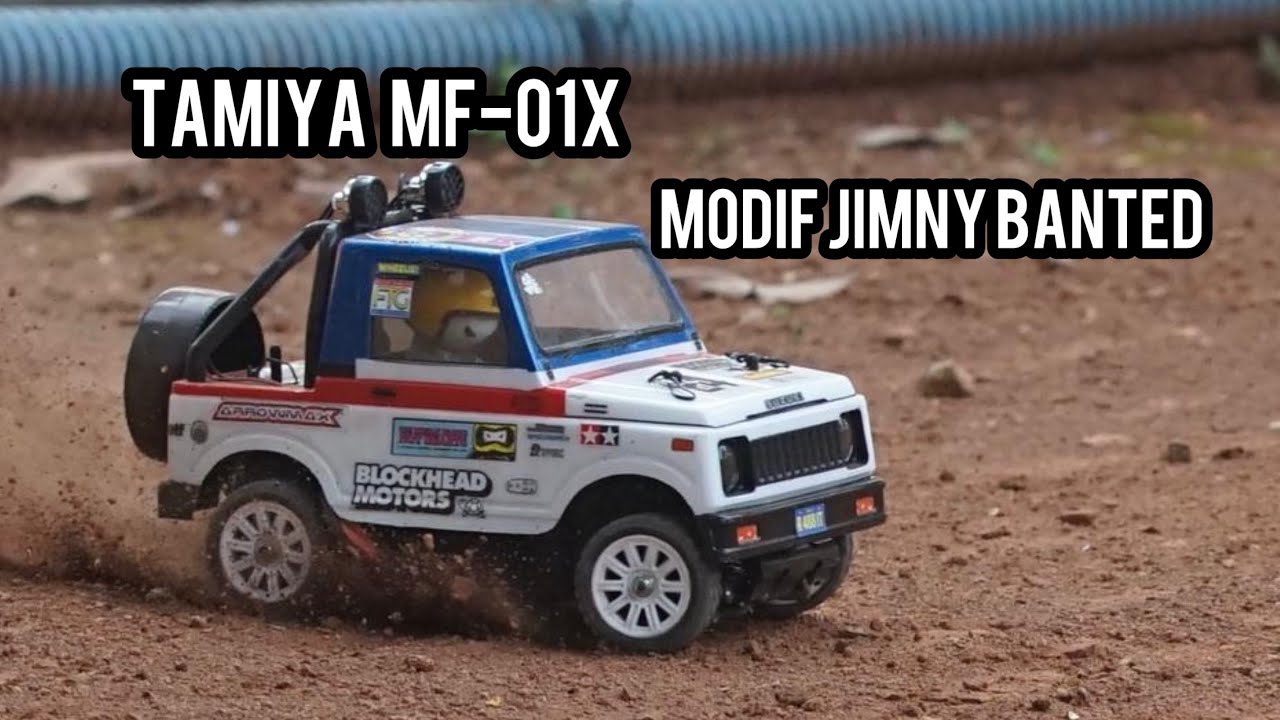 RC JIMNY BANTED LUCU TAMIYA MF01X