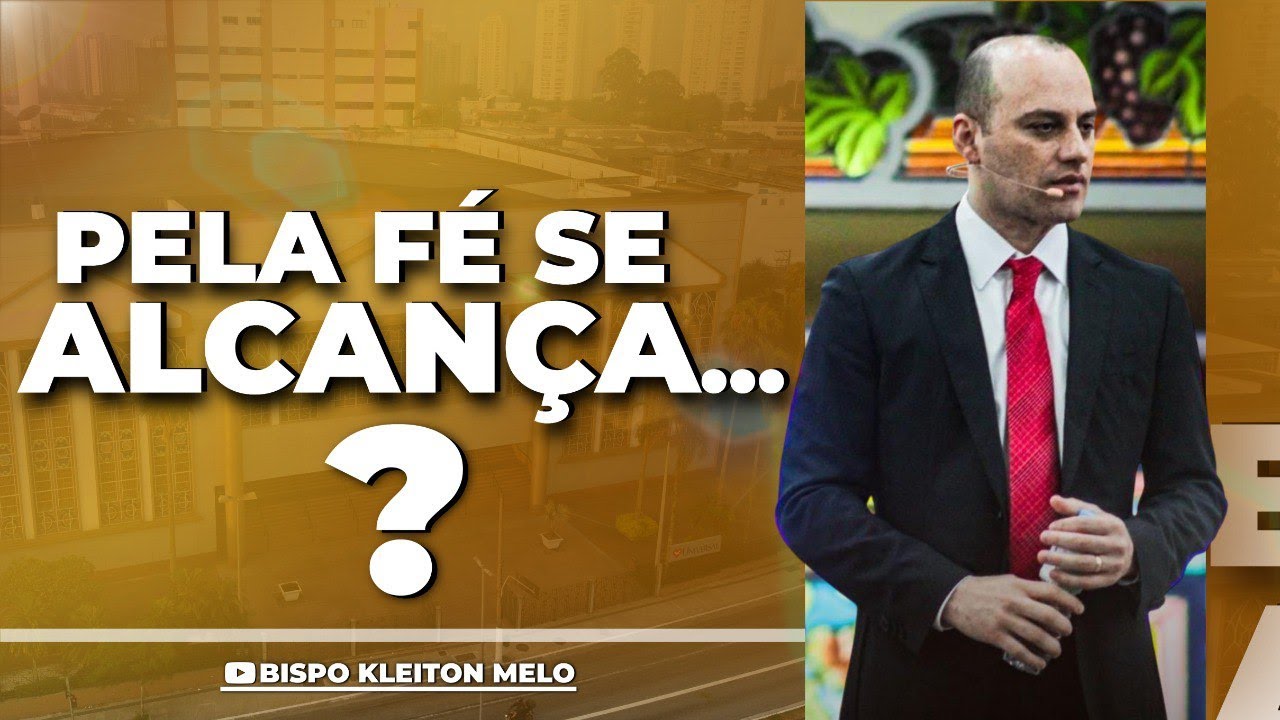 PELA FÉ SE ALCANÇA...❓