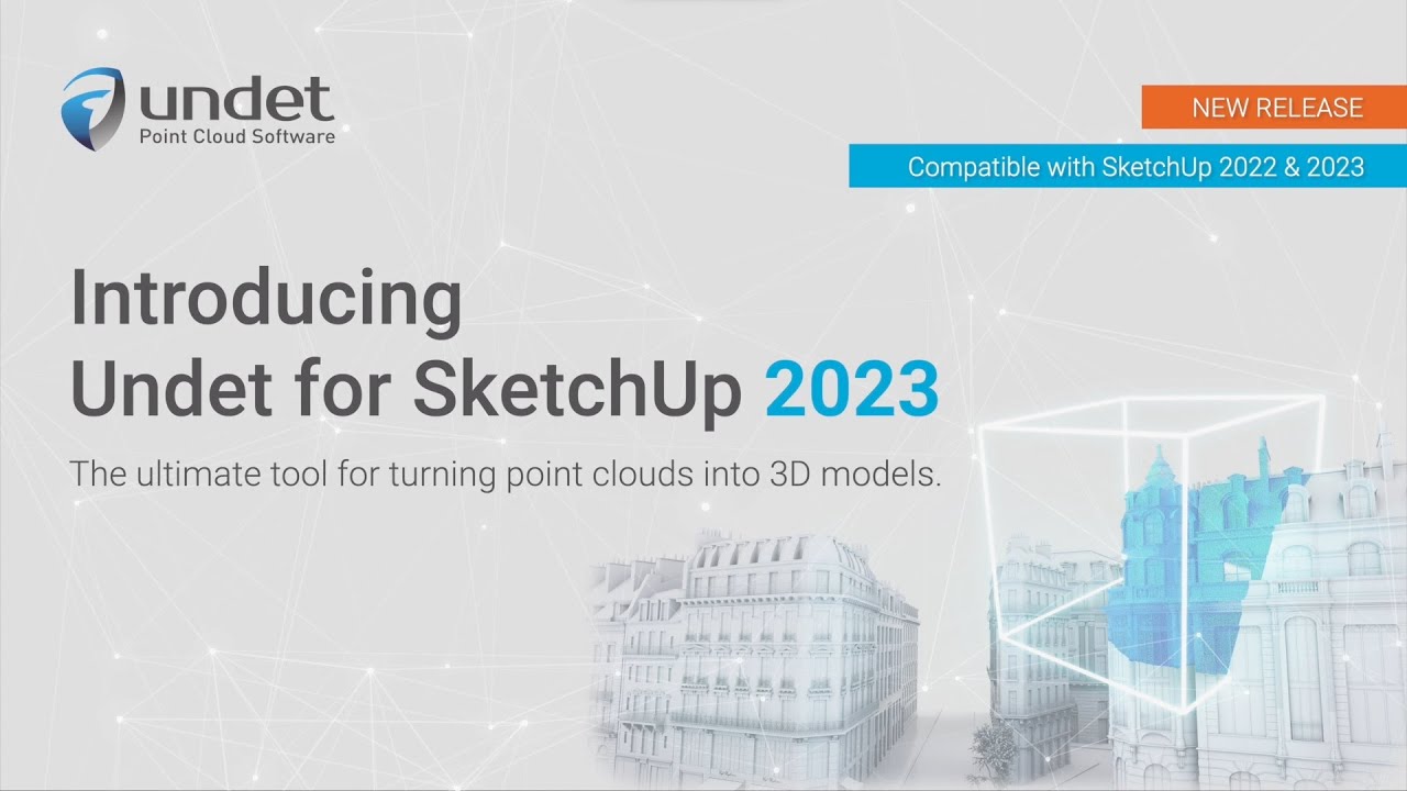 Undet for SketchUp 2023 | New features overview