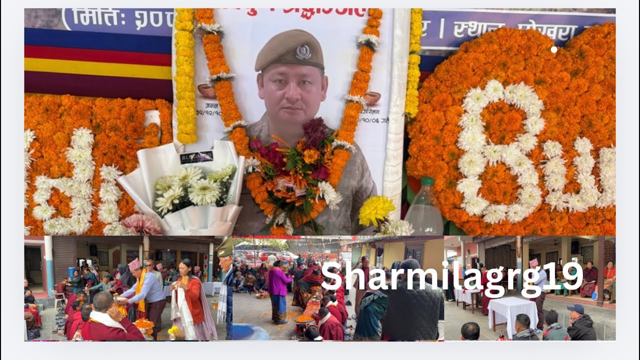 हार्दिक श्रद्धांजलि अउमु हजूरको बैगुंठमा बास होस ।।🙏🕊️💐अर्घु (gurung culture)🥲🕯️💞