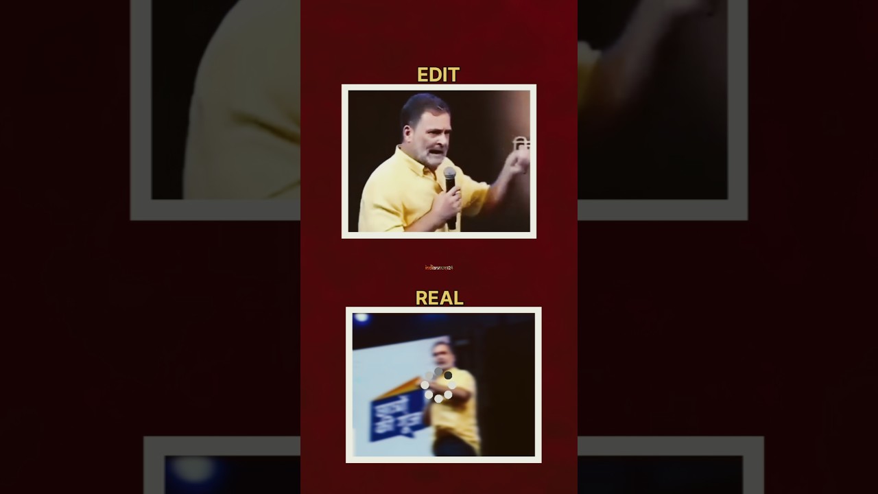 Rahul Gandhi Fake Video Reality Exposed! ❌ #RahulGandhi #FactCheck #ViralVideo