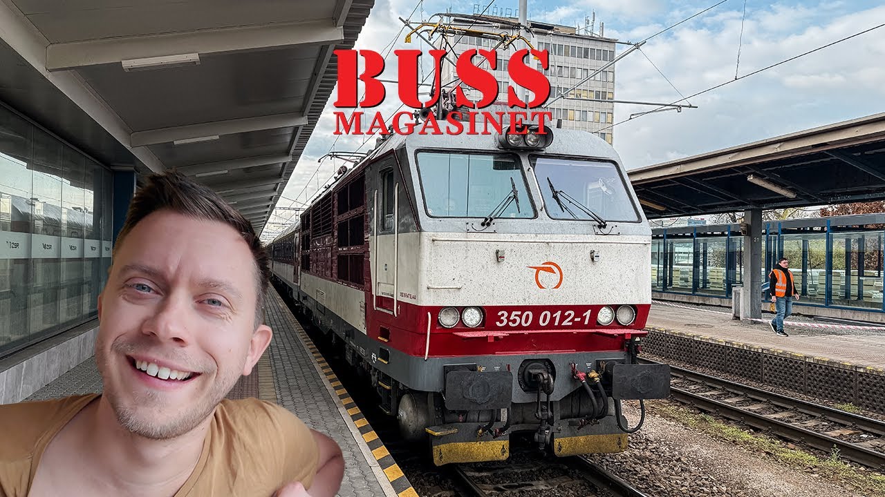 Taking the train in SLOVAKIA