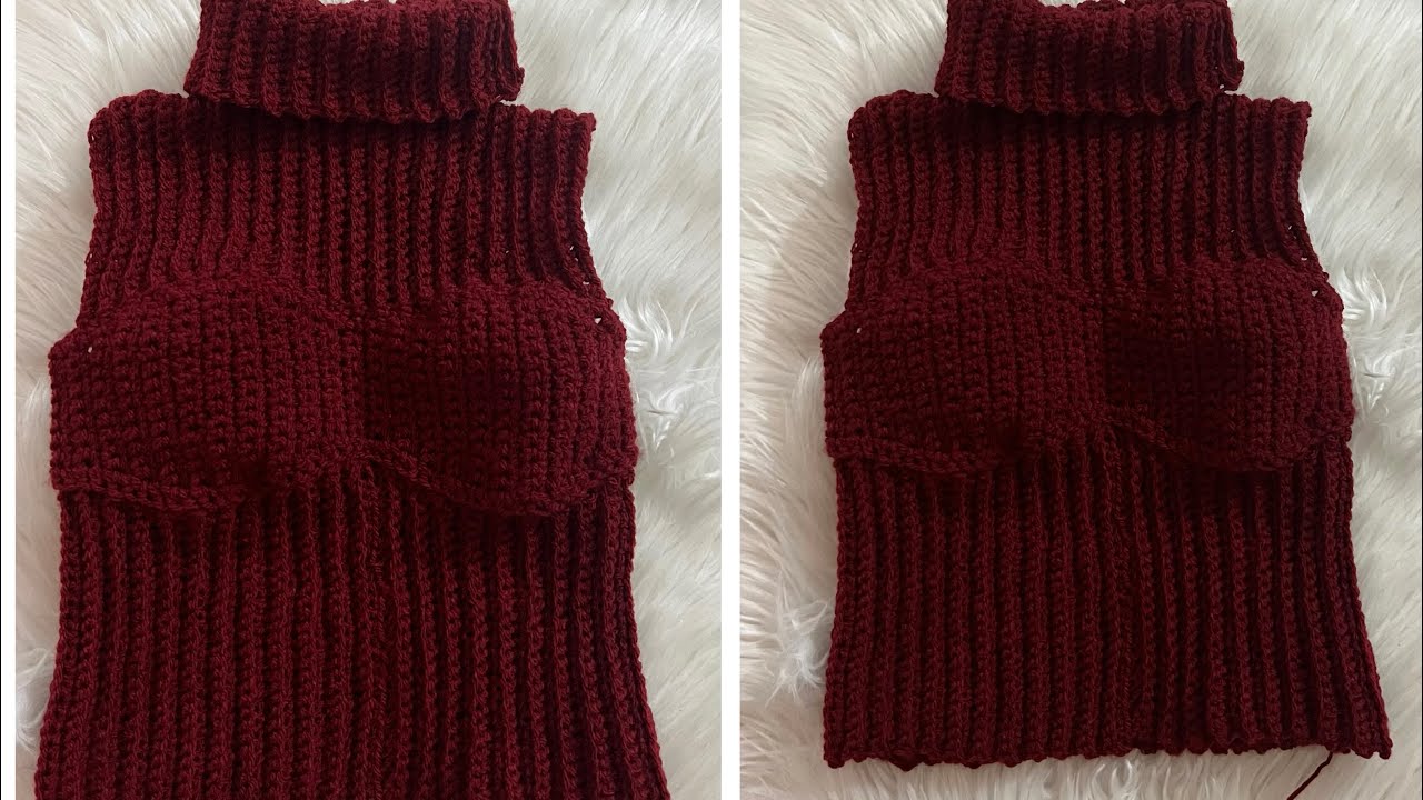 توب كروشيه 🧶  راس سنه