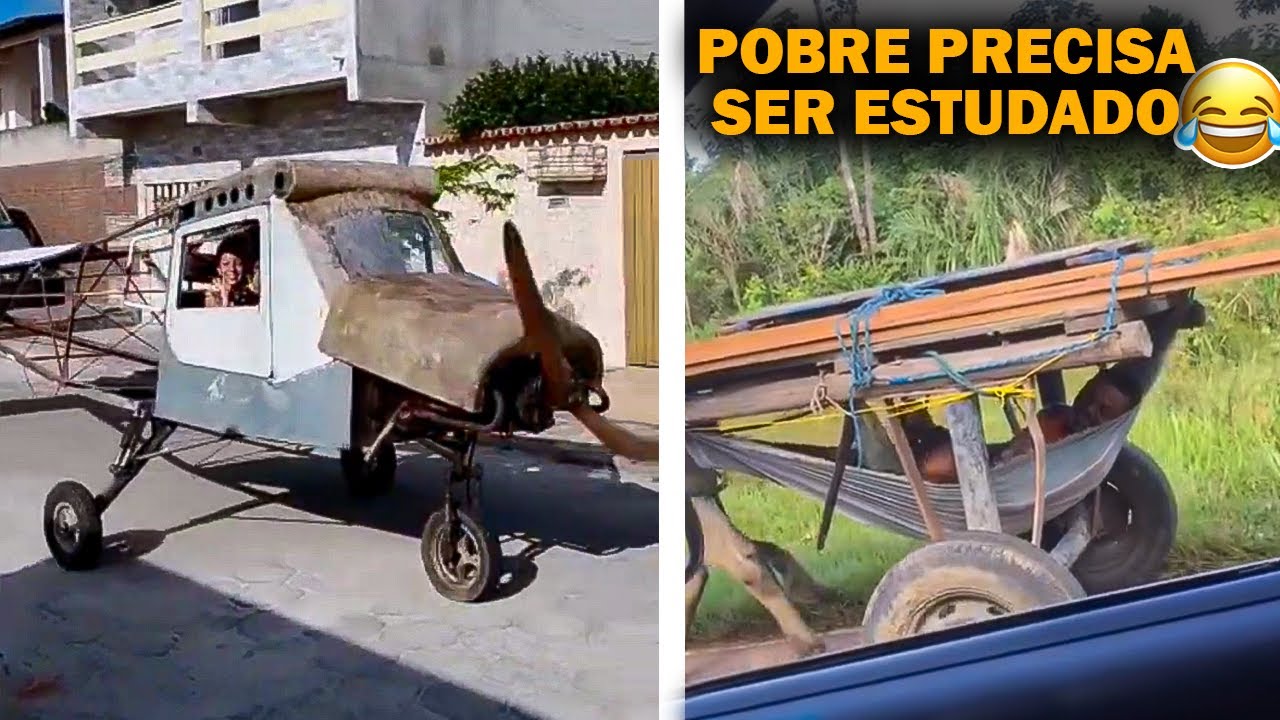 INVENÇÕES CRIATIVAS DOS POBRES QUE ESTÃO EM OUTRO NÍVEL