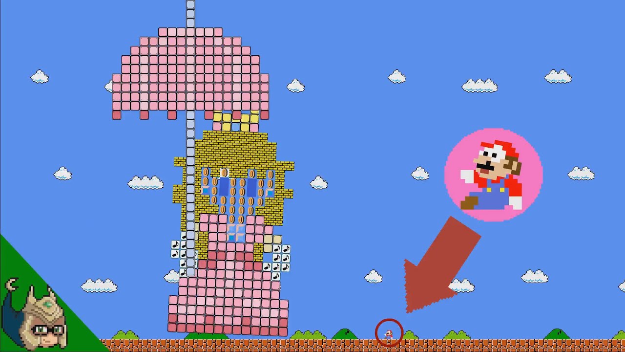 GIANT Robo-Peach in Super Mario Bros CALAMITY (Mario Cartoon Animation)