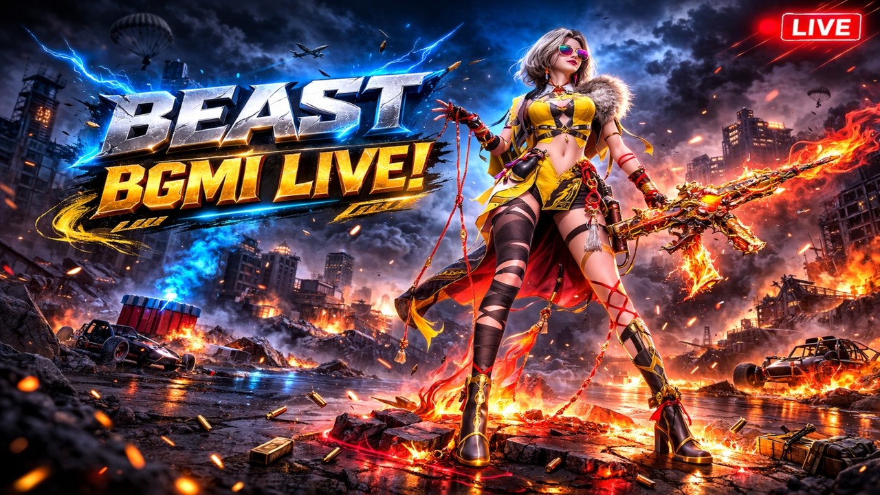 BEAST Mode ON 😈 Nayi M4 Skin Ka Tandav | BGMI LIVE