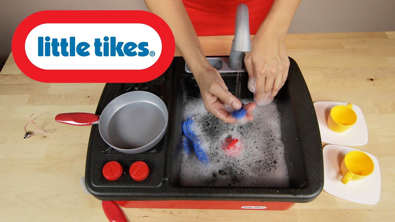 Little Tikes Splish Splash Sink & Stove / Zlewozmywak z obiegiem wody i akcesoriami