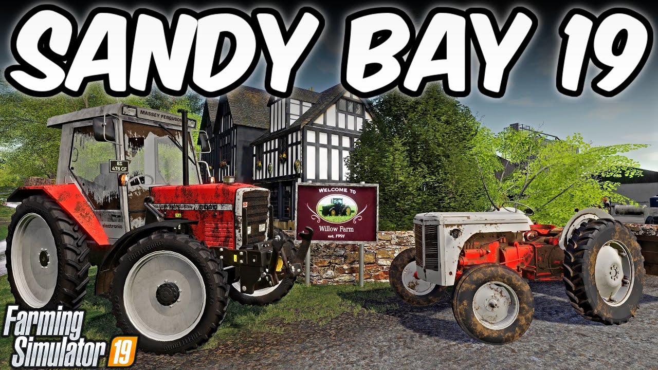 Sandy Bay Episode 1 - Massey Ferguson Farm | Farming Simulator 19