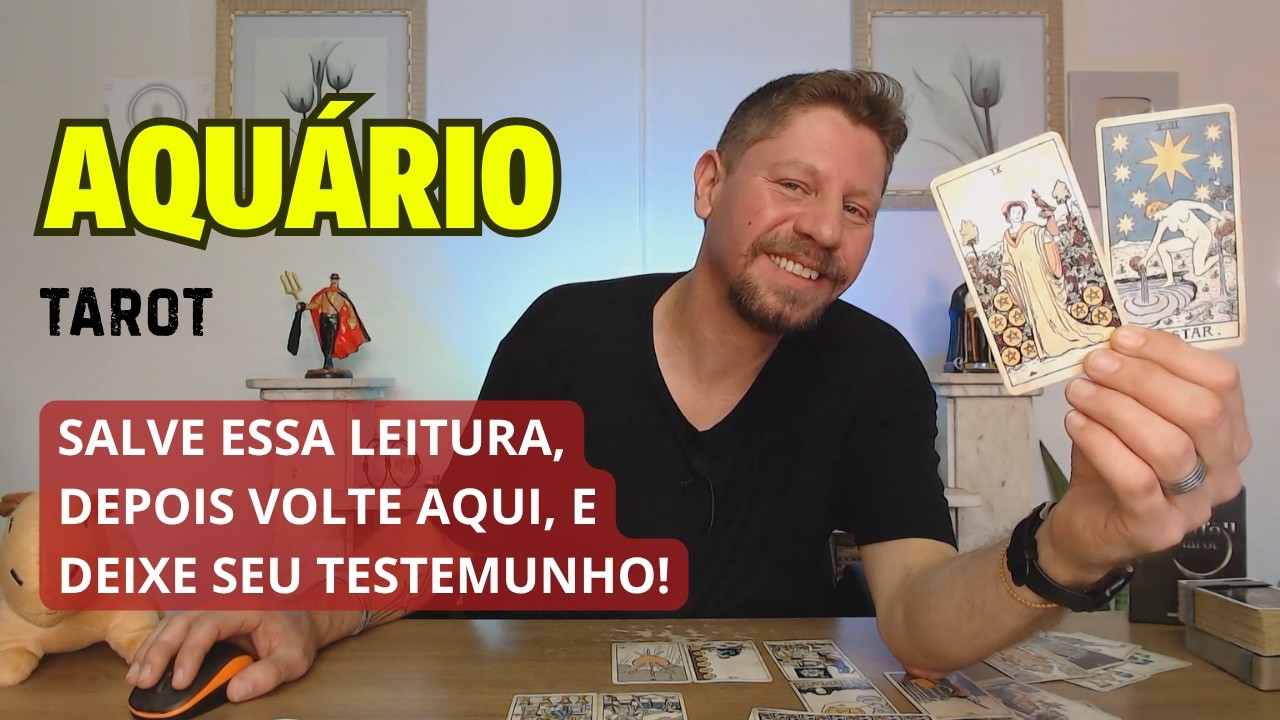 AQUÁRIO ⚡ ANOTA AÍ: DEPOIS DE TUDO, VOCÊ VAI DIZER 