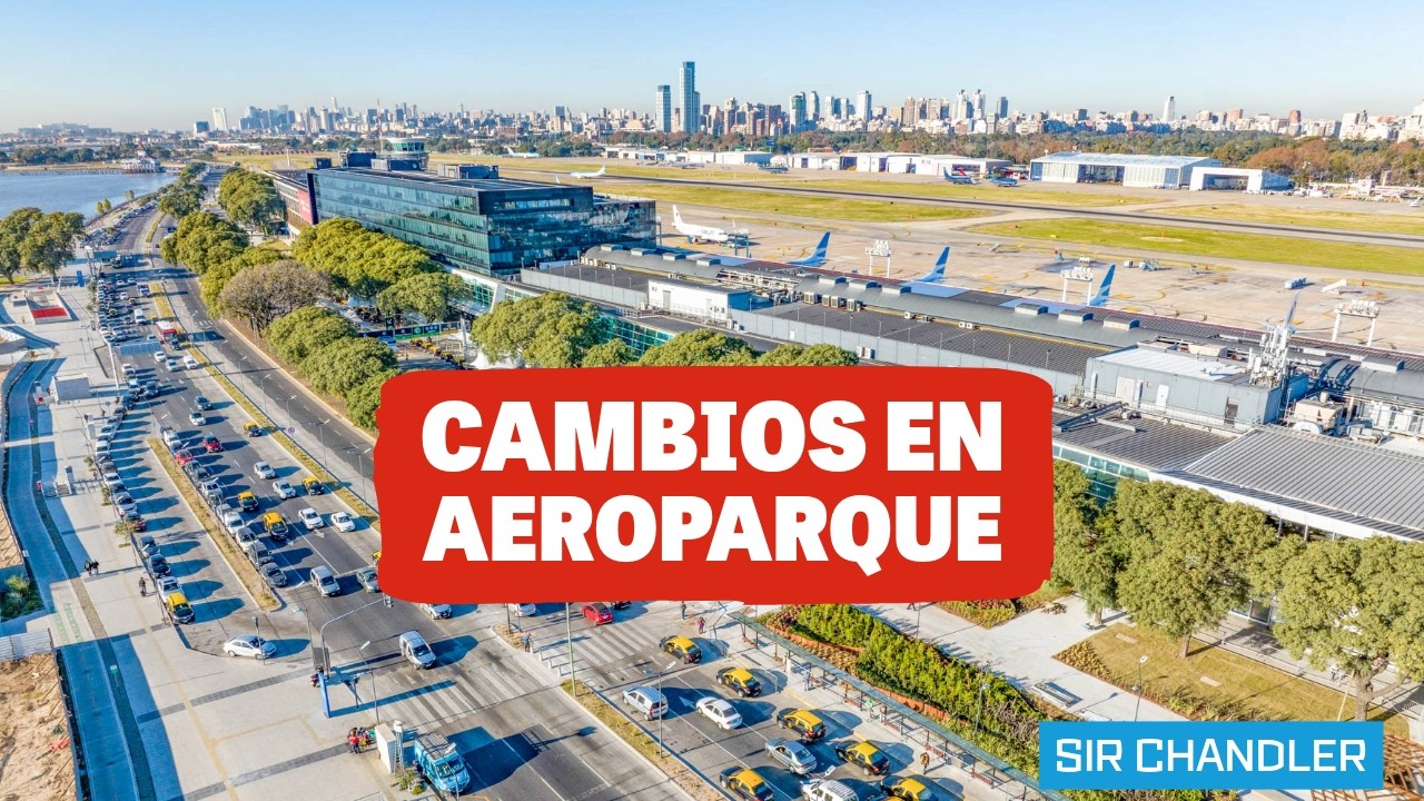 CAMBIOS EN AEROPARQUE: ACCESOS DISTINTOS, SEGURIDAD, LOCALES NUEVOS 🇦🇷