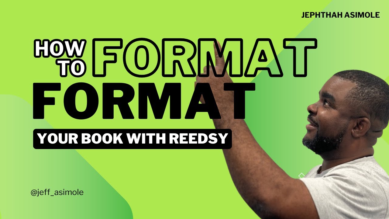 How to Format Your Book For Free With Reedsy