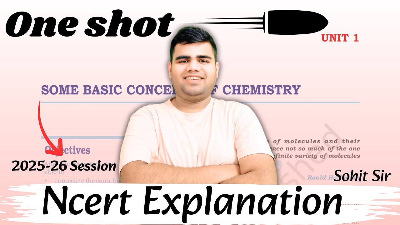 Class 11 Chemistry Chapter 1| Ncert Line By Line explanation| one shot | 2025-26