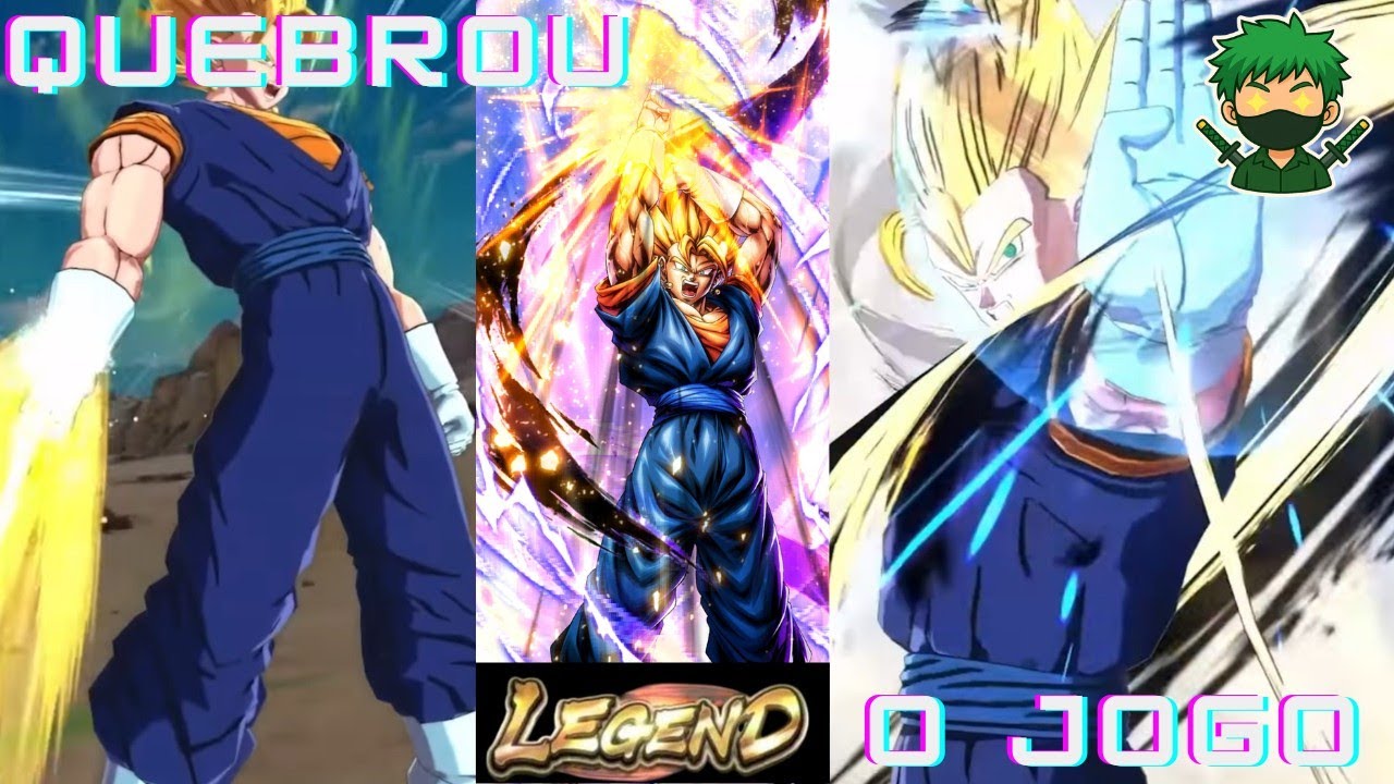 O SUPER VEGITO LEGEND QUEBROU O (Dragon Ball Legends)