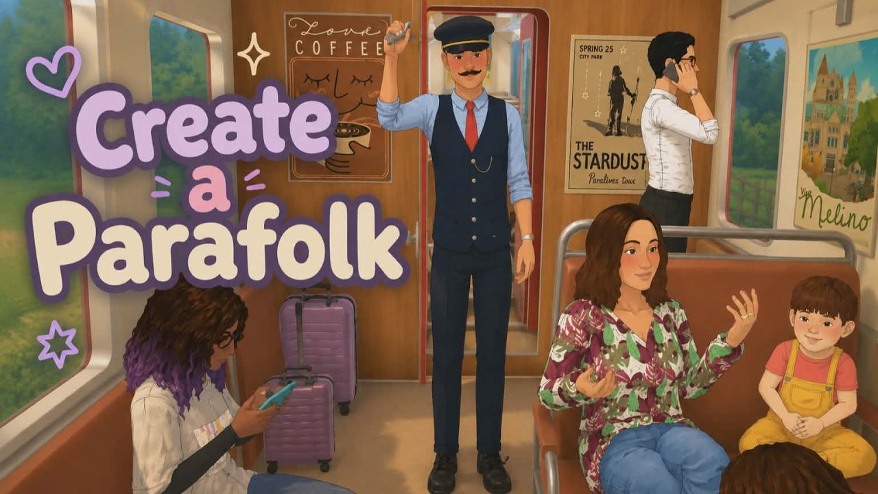 Create a Parafolk in Paralives 💜 | No commentary