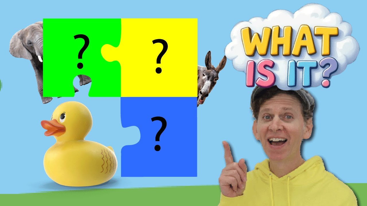 What Is It?  | Guessing Game, Vocabulary Builder | Dream English Kids