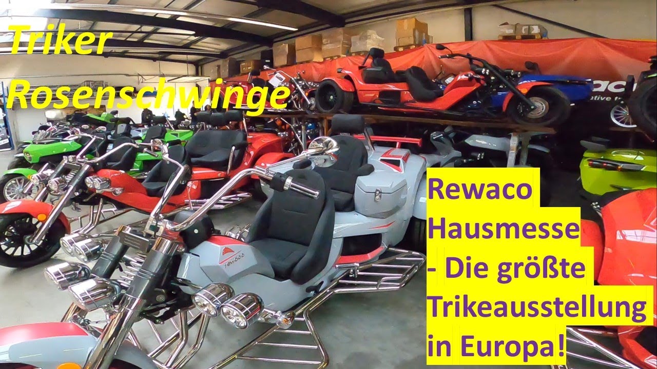 Rewaco Hausmesse - größte Trike Ausstellung in Europa!