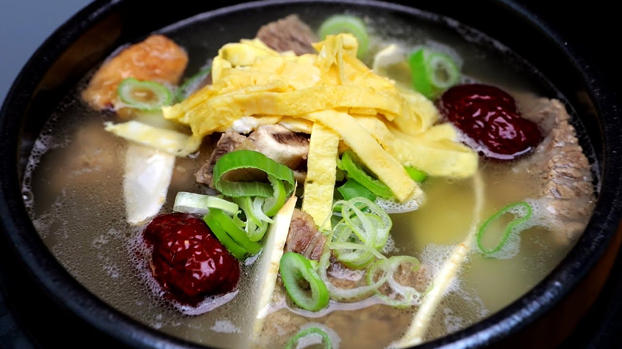 갈비탕 이렇게 끓이면 전문점 뺨치는 맛입니다