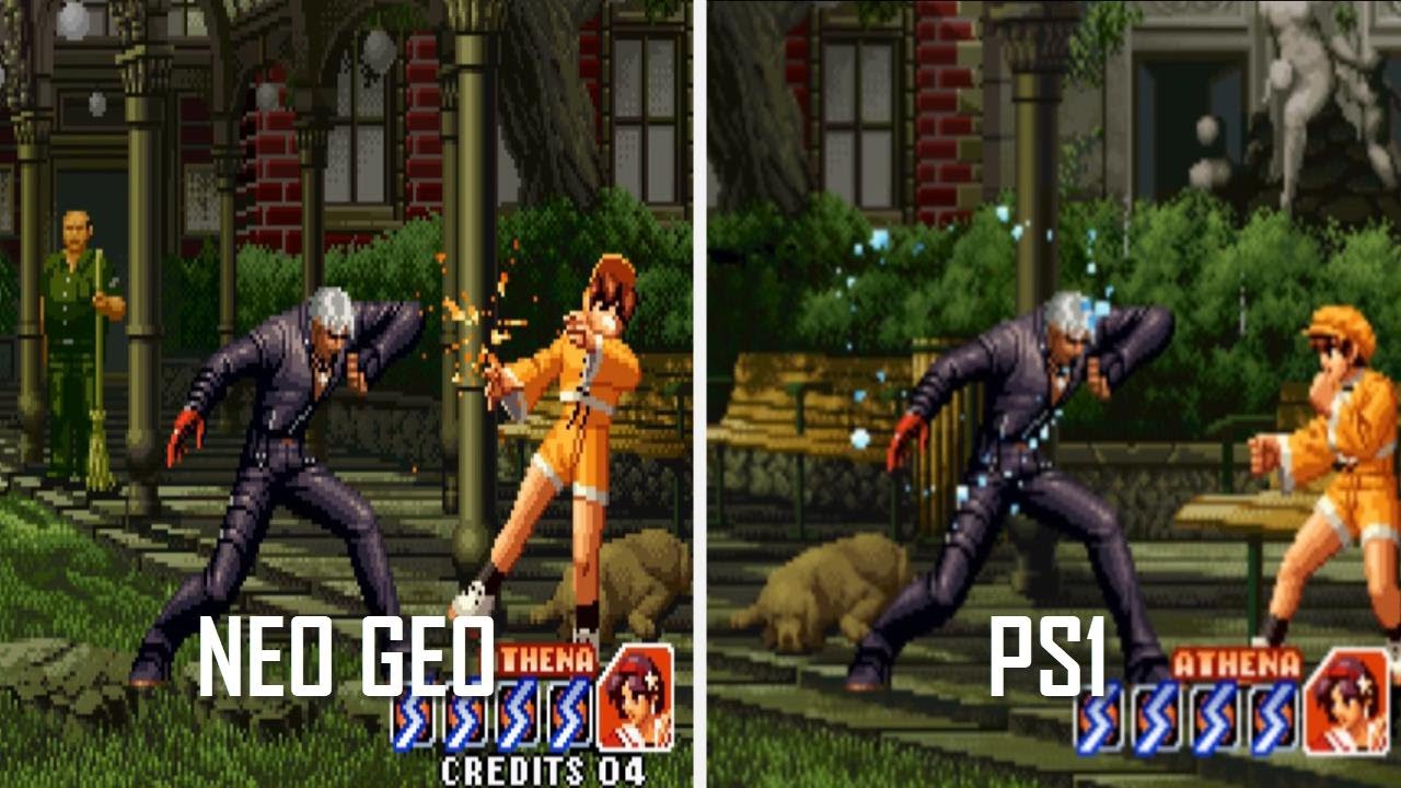 The King of Fighters '99 - Neo Geo VS PS1