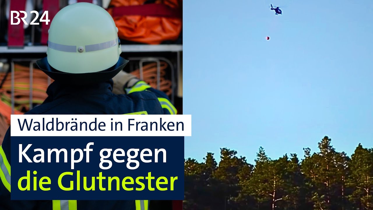 Waldbrand im Tennenloher Forst: Immer noch Glutnester | BR24