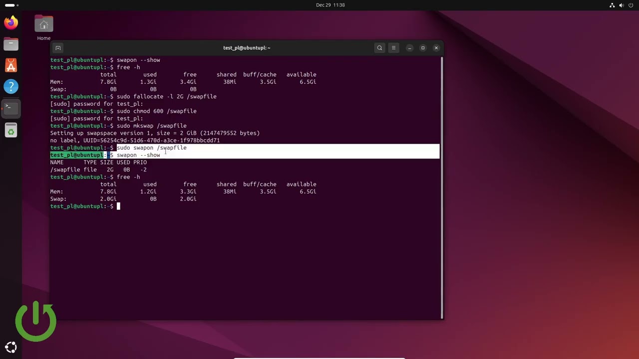 Comment créer un fichier Swap sur Linux (activer et rendre permanent)