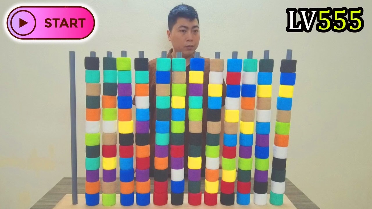 A tense battle of wits 🔴🔴🔴 Color Puzzle Game