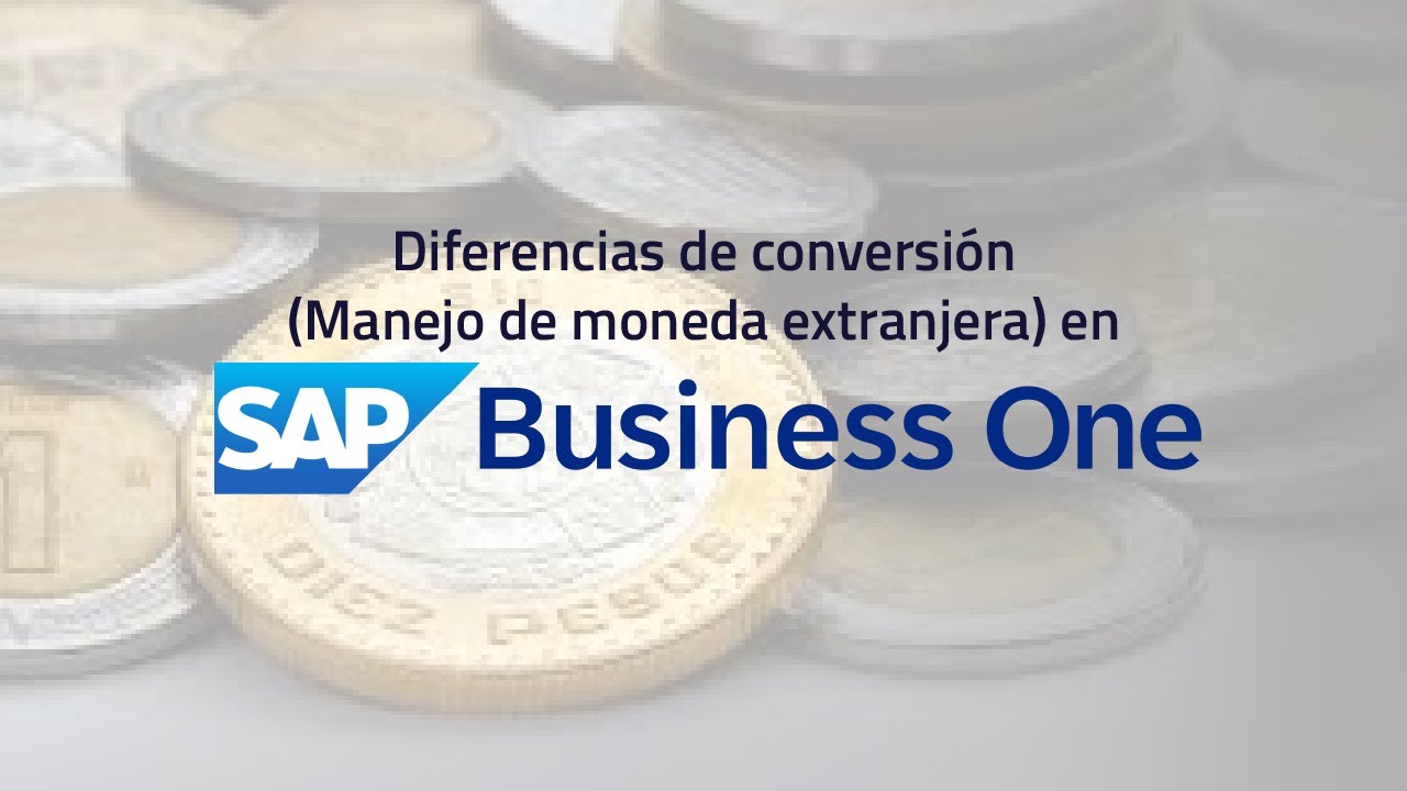 Webinar - Del tipo de cambio a la conversión, un enfoque práctico para la gestión de monedas en SAP