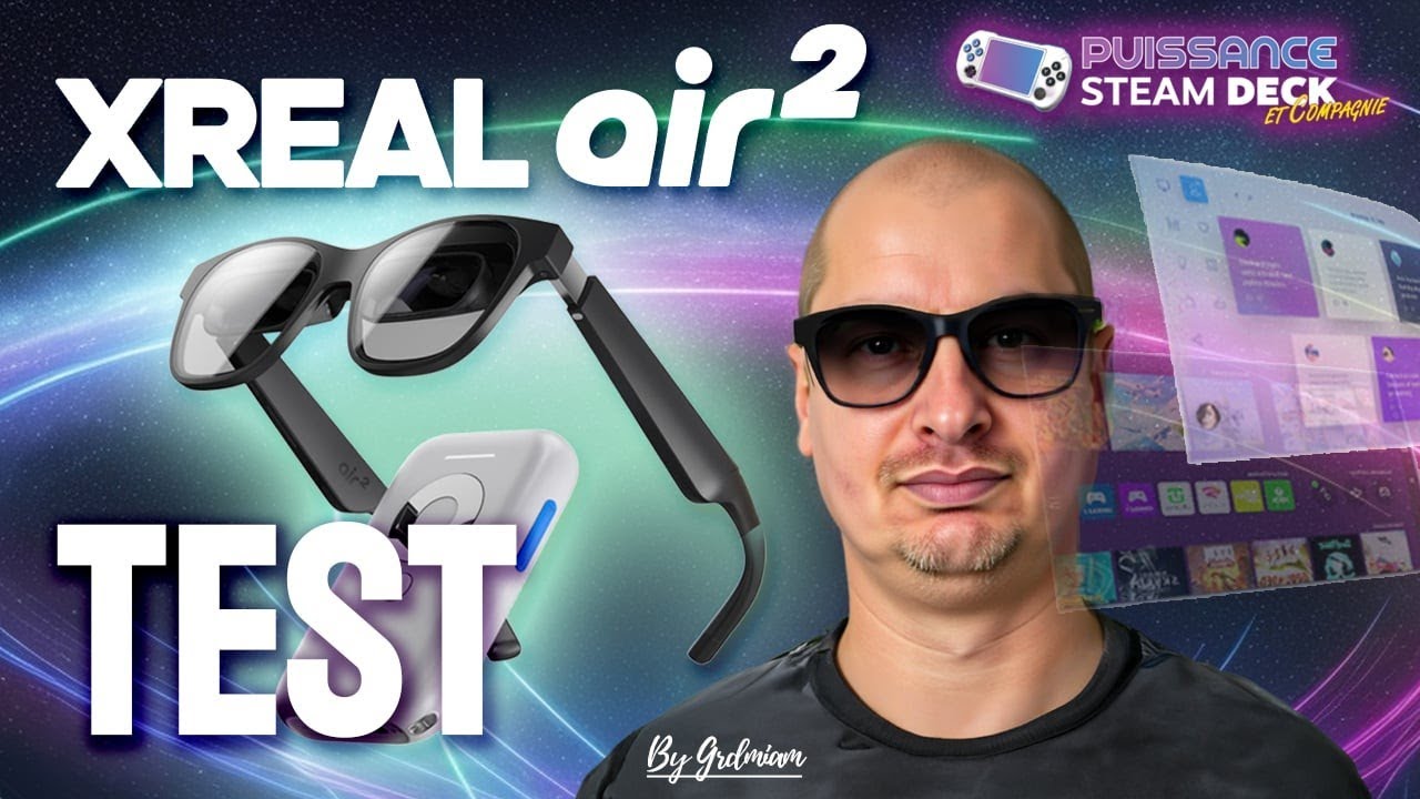 😎TEST XREAL AIR 2: Toujours trop chers...mais pas mal quand même...
