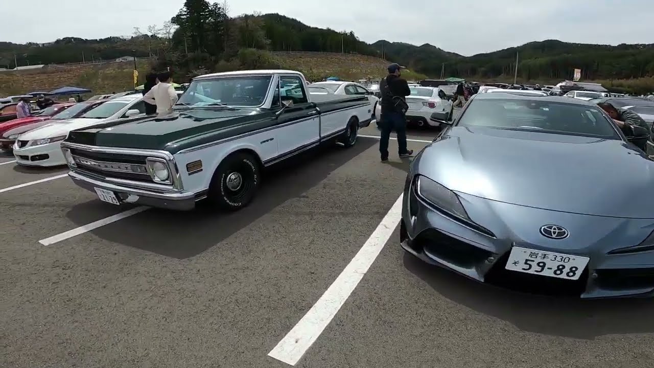 【イベント】カマミー会場　岩手県釜石市　根浜海岸　カーイベント　オールジャンル　旧車　アメ車　走り屋　族車