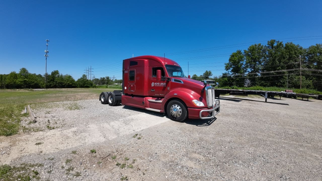Boyd Brothers My First week doing Lease Purchase #flatbedtrucking #trucking #boydbros #vlog