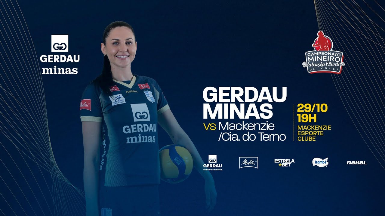 Gerdau Minas x Mackenzie/Cia. do Terno - Campeonato Mineiro Walewska Oliveira