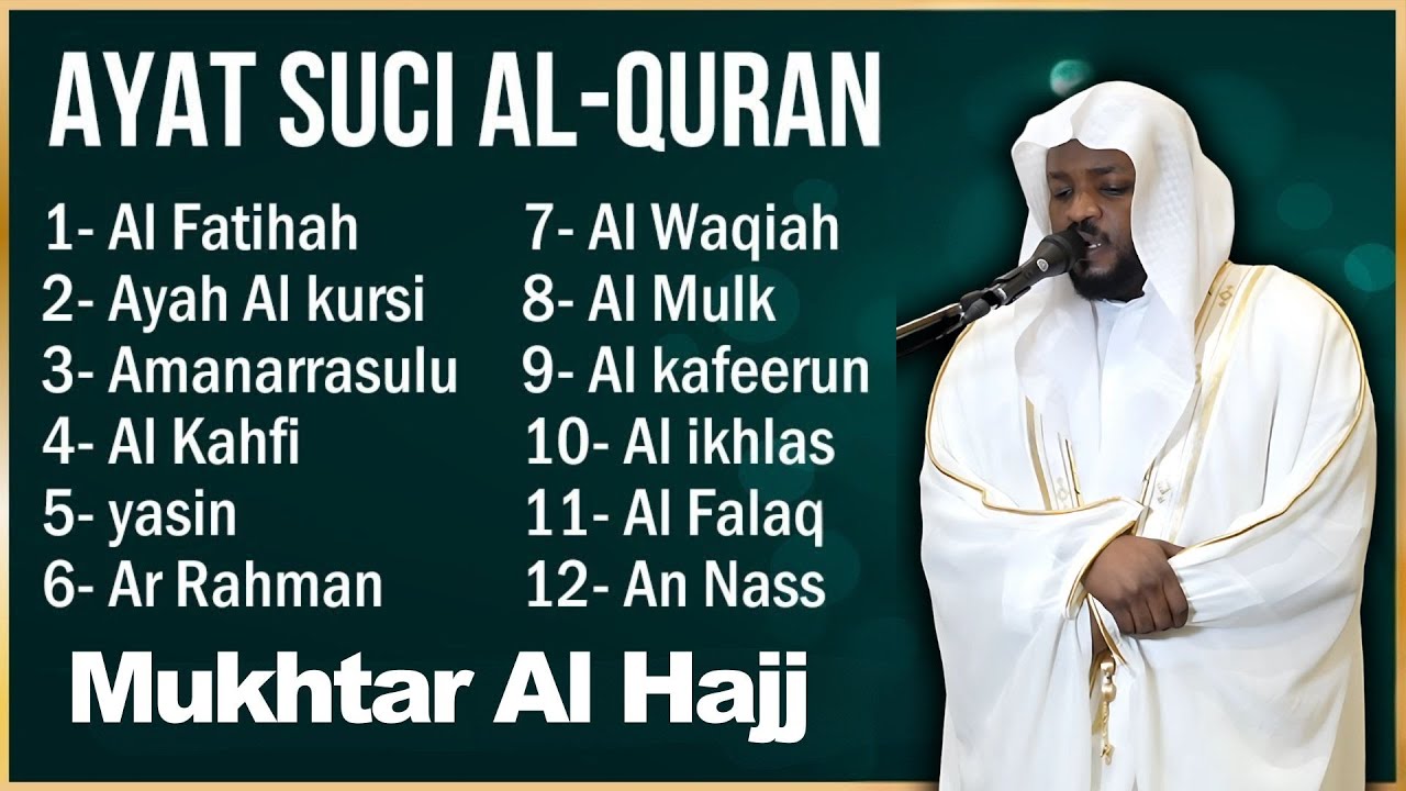 Alquran Dengan Suara Yang Sangat Indah | Alfatiha, Alkahfi,Yasin,Alwaqia, Arrahman,Almulk Almoeathat