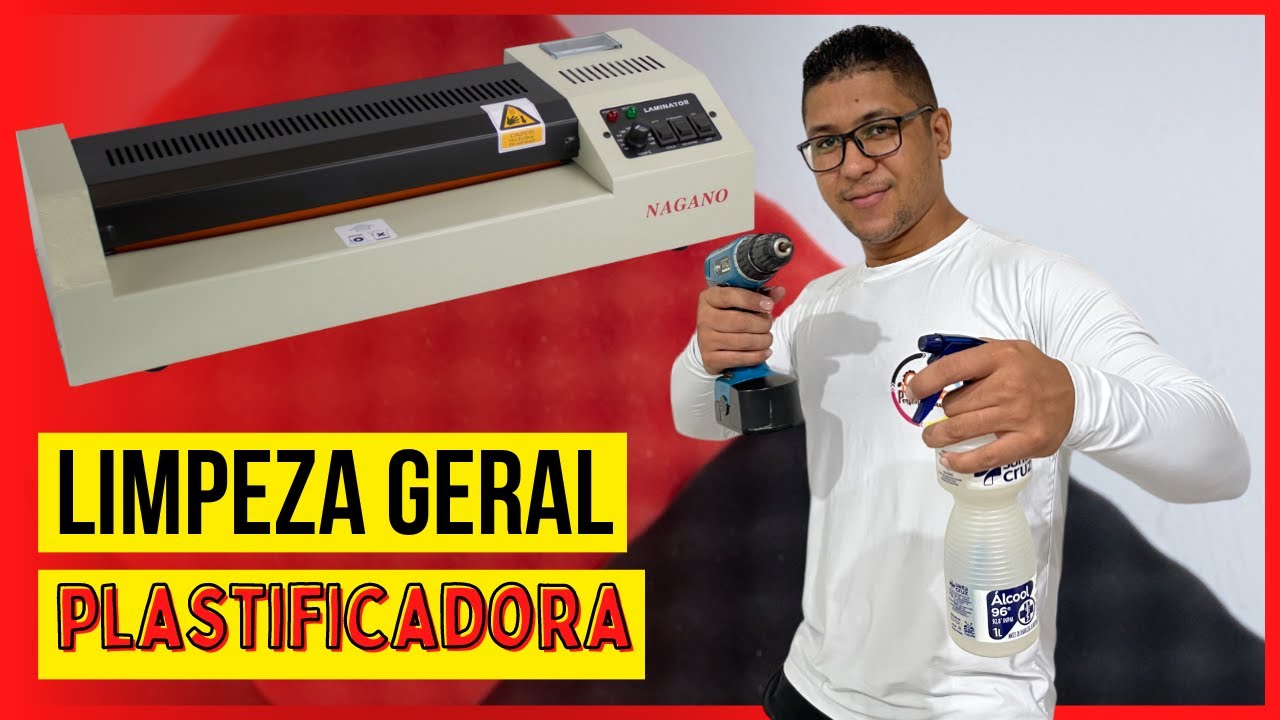 Uma Limpeza como Você NUNCA VIU! - Plastificadora Renovada