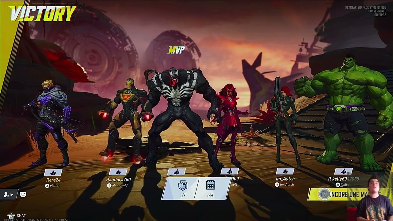 Marvel Rivals sur PS5
