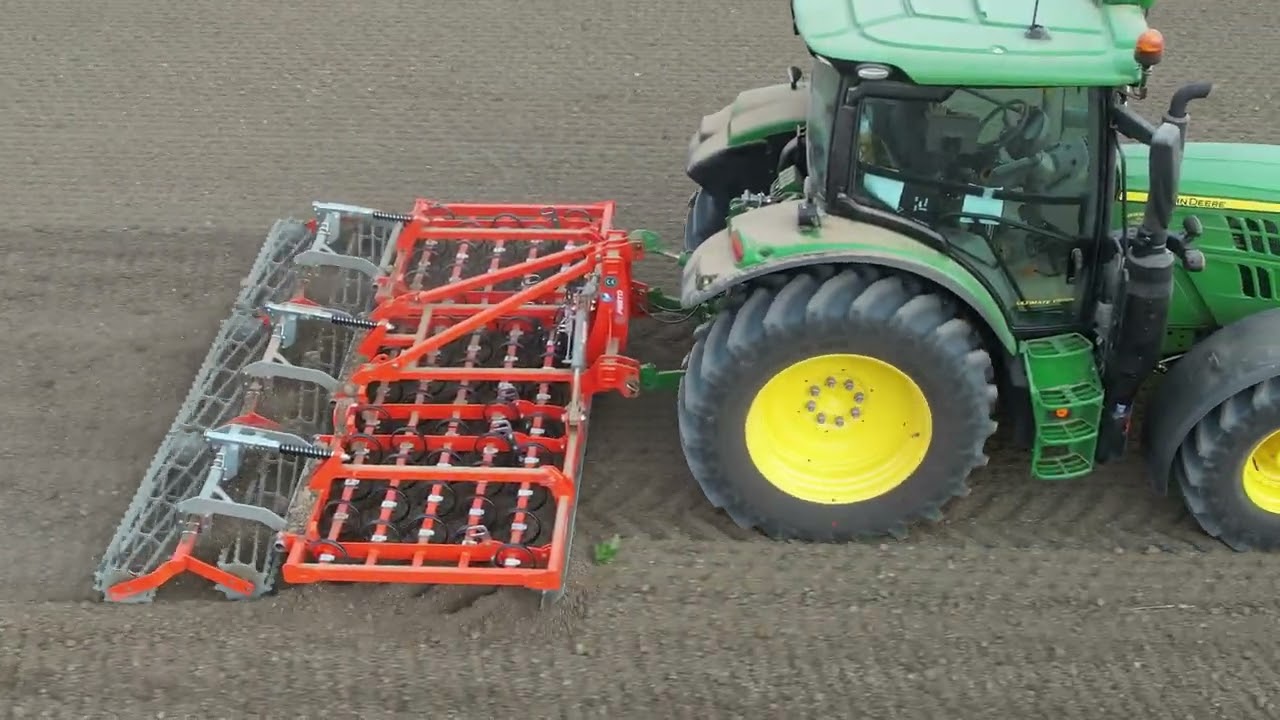 JOHN DEERE 6130R VIBROPREPERATORE OFFICINA PASTO'