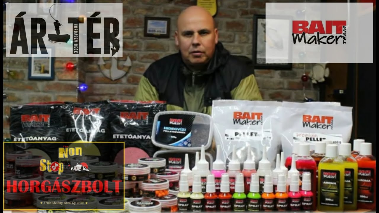 Ár-tér (Horgászvideók) - Bait Maker termékcsalád bemutatása..
