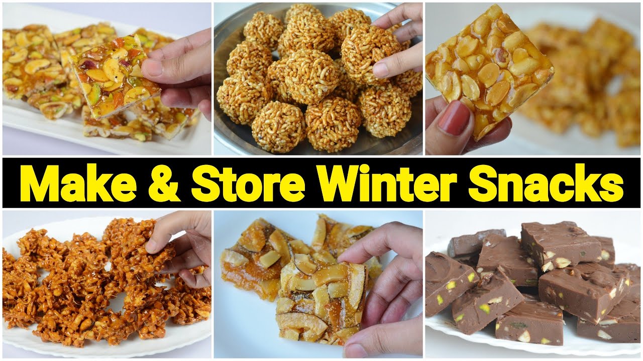 Make & Store Winter Special Snacks by (YES I CAN COOK)
