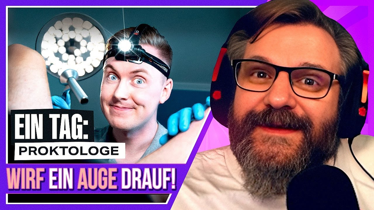 Ein Tag als Proktologe - Gronkh Reaction