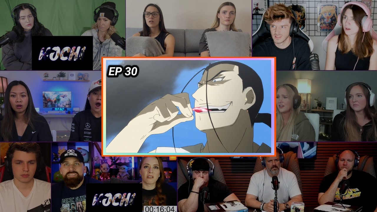 FullMetal Alchemist BrotherHood | Episode 30 | Reaction Mashup | 鋼の錬金術師
