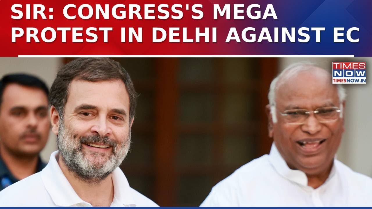 SIR Showdown: Congress Plans Mega Rally At Ramlila Maidan Against Exercise And &lsquo;Vote Theft&rsquo; Charge