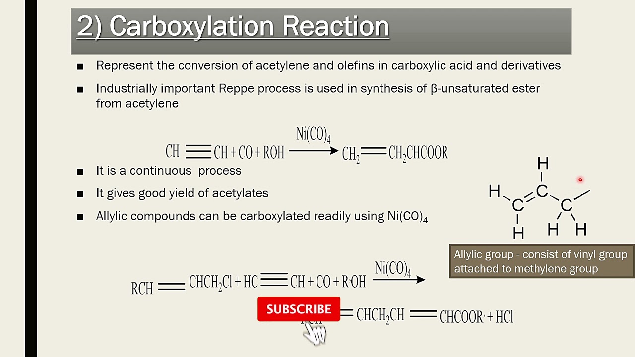 Applications of Metal Carbonyls Part I (Urdu/Hindi/English)