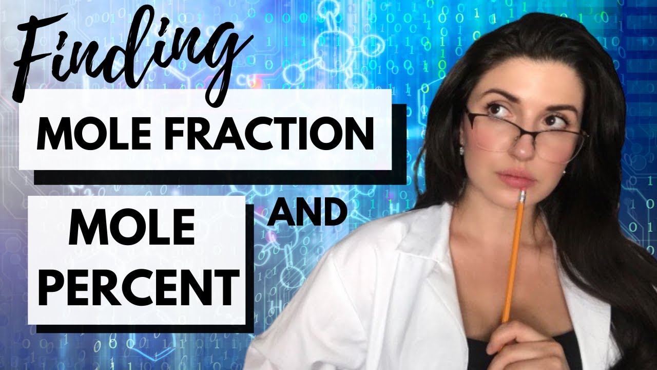 Finding MOLE FRACTION and MOLE PERCENT | Chemistry with Cat